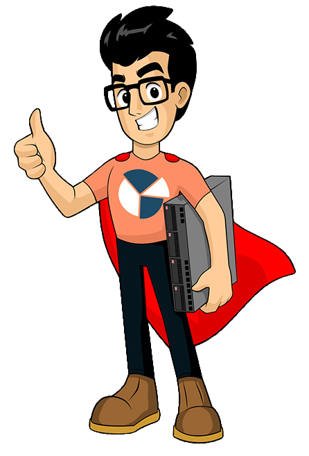 Fraction Servers mascot